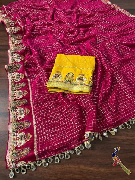 Astitva white elephant wholesale saree rate